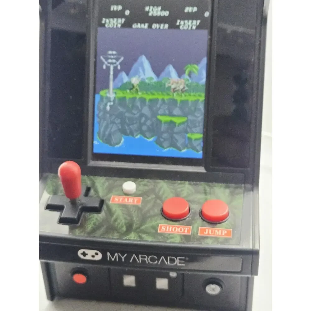 My Arcade Contra Micro Player, Fully Playable, Allows CO/VS Link for CO-OP Flaw